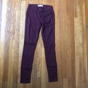 Purple jeggings
